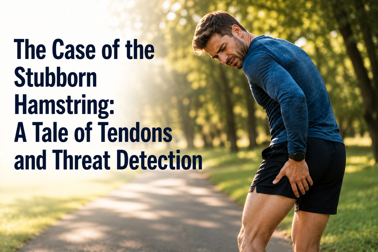 The Case of the Stubborn Hamstring: A Tale of Tendons and Threat Detection