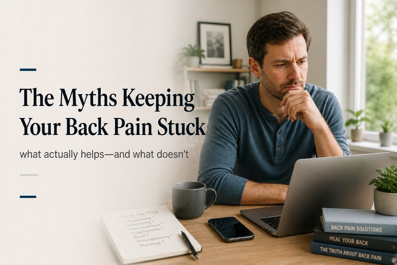 Breaking the Cycle of Chronic Back Pain: Myths and Facts