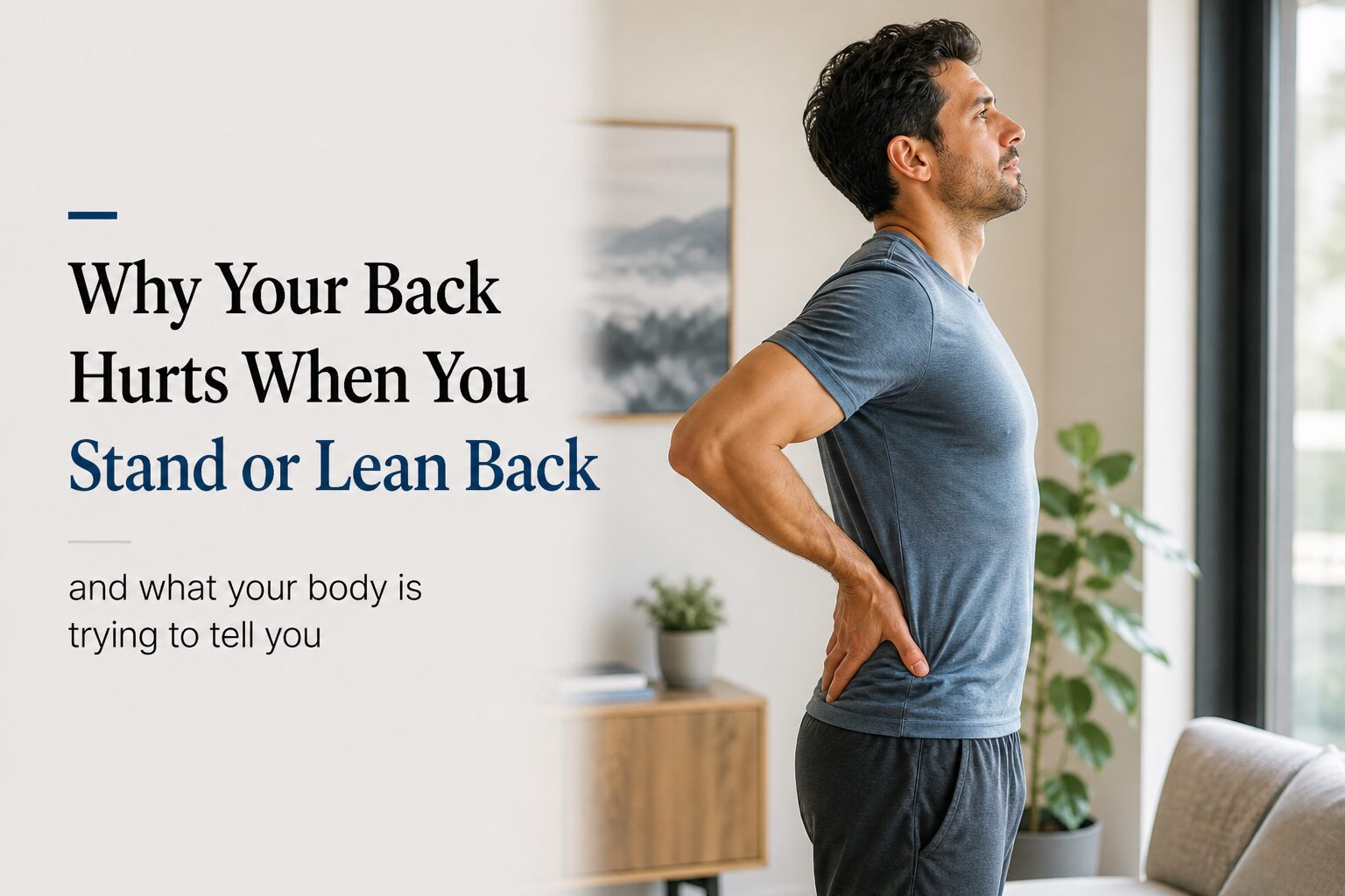 Extension Biased Low Back Pain: A Chiropractic Approach to Relief