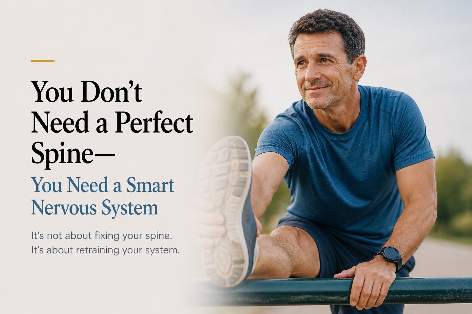 You Don’t Need a Perfect Spine—You Need a Smart Nervous System