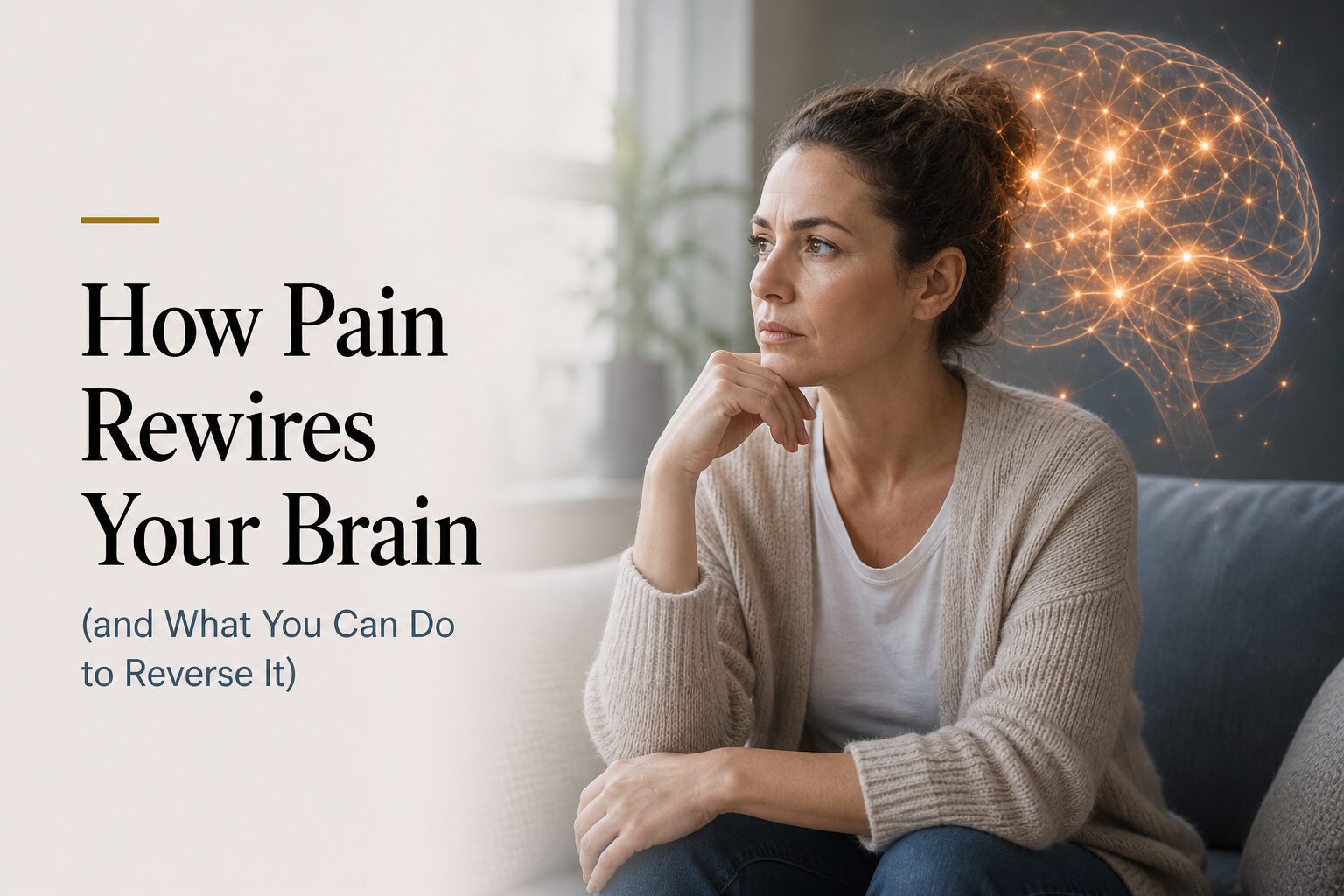 How Pain Rewires Your Brain (and What You Can Do to Reverse It)